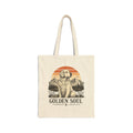Golden Soul Tote — Canvas Grocery & Beach Bag for Labrador Lovers